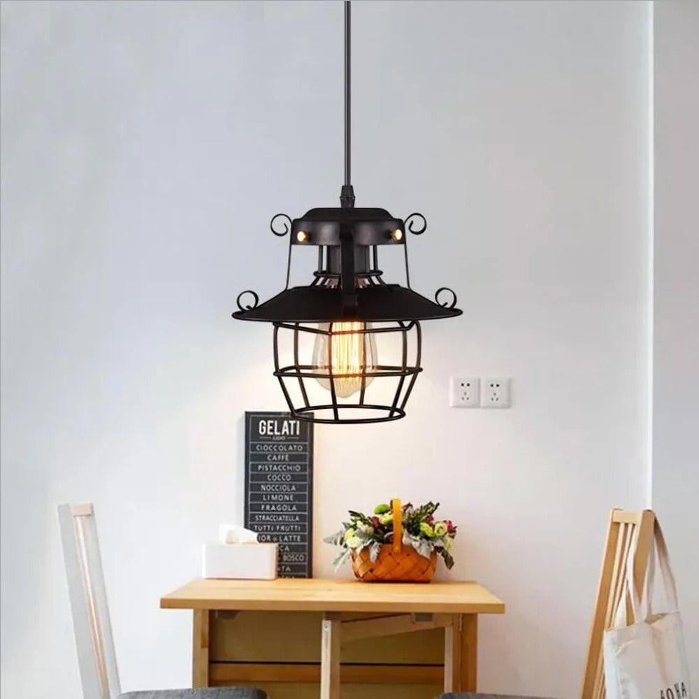 DecoLight – Retro Hengende Taklampe med Enkel Montering