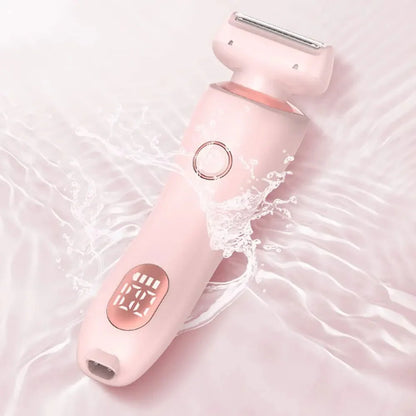 SmoothGlow - 2-i-1 epilator og barbermaskin for silkemyk og behagelig glatt hud