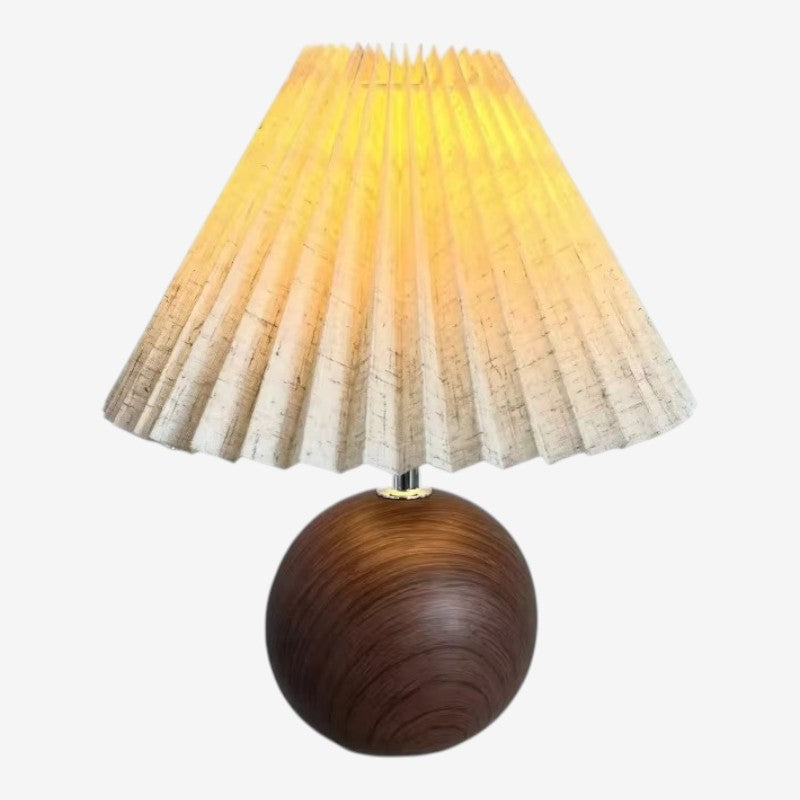 LumiFold – LED Bordlampe med Bredt Skjermdesign for Innendørsbelysning