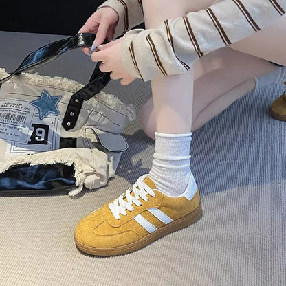 Lynora – Runde Tå Snøresko