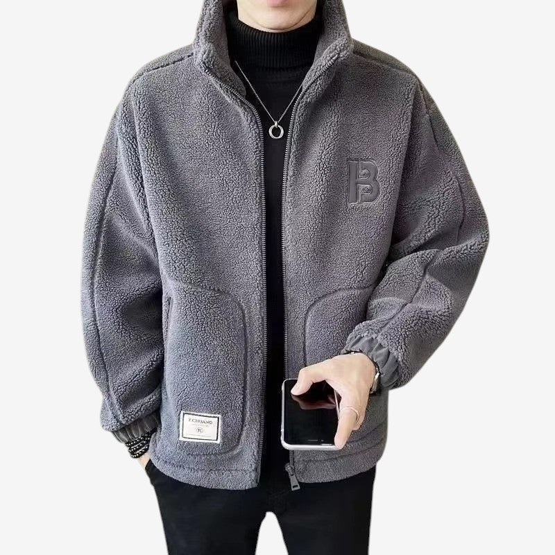 Lennox – Langermet Jakke med Glidelås og Sidelommer