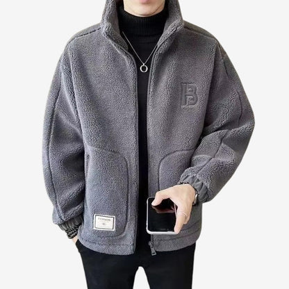 Lennox – Langermet Jakke med Glidelås og Sidelommer