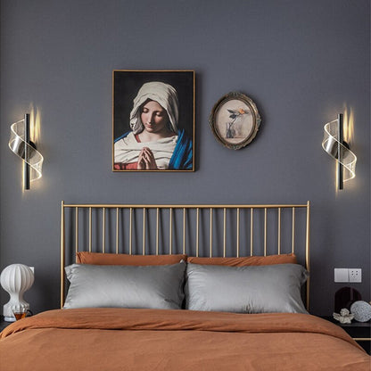 GlassElegance - Stilig vegglampedesign