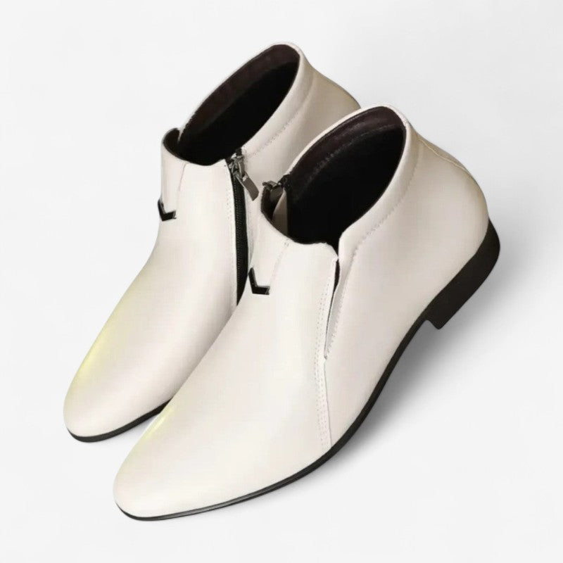 Mikkel – Ankelstøvler med Sidet Glidelås og Anti Sklisåle