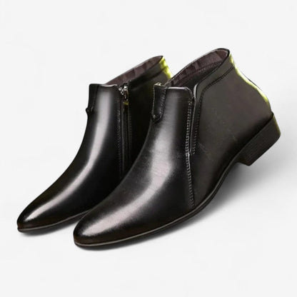 Mikkel – Ankelstøvler med Sidet Glidelås og Anti Sklisåle