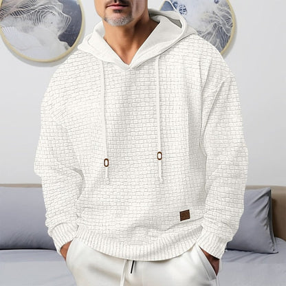 Axel - Avslappet Langermet Hoodie Med Justerbar Snor