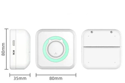 PrintEase - trådløs mini-termisk skriver for etiketter, bilder og mye mer