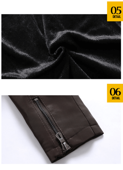 James - Jakke med ståkrage og glidelåslommer