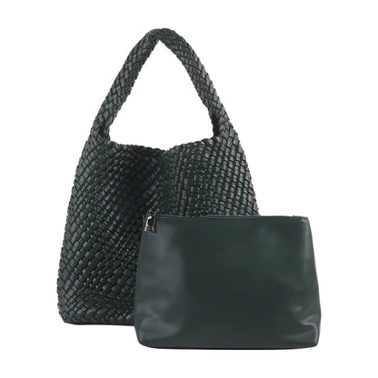 Laura - Stilig håndvevd skulderveske med romslig design