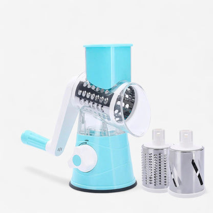 VeggieSpin – Multifunksjonell Hånddrevet Grønnsaksskiver