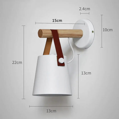 LumaGlow - Moderne Hengevegglampe med Dimmefunksjon