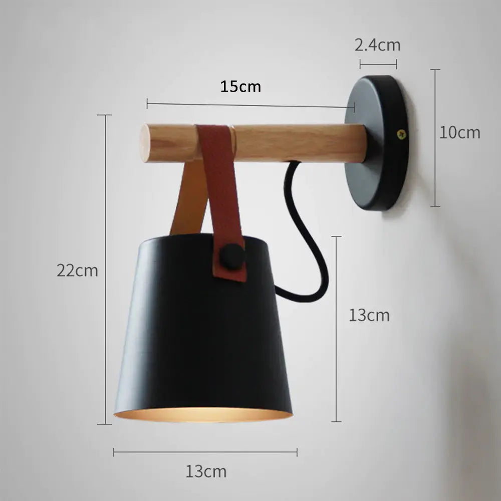 LumaGlow - Moderne Hengevegglampe med Dimmefunksjon