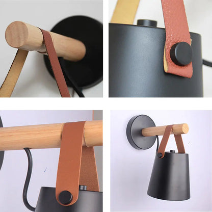 LumaGlow - Moderne Hengevegglampe med Dimmefunksjon