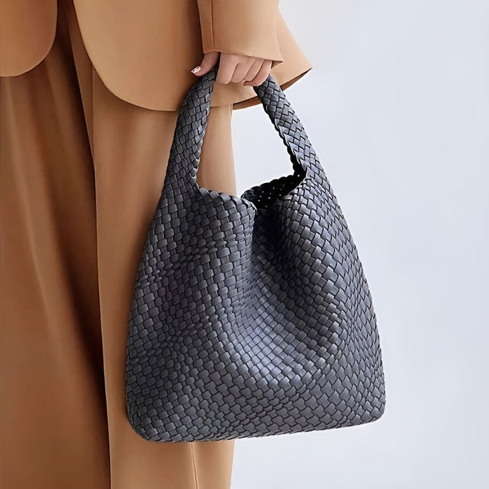 Laura - Stilig håndvevd skulderveske med romslig design