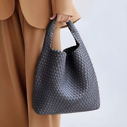 Laura - Stilig håndvevd skulderveske med romslig design