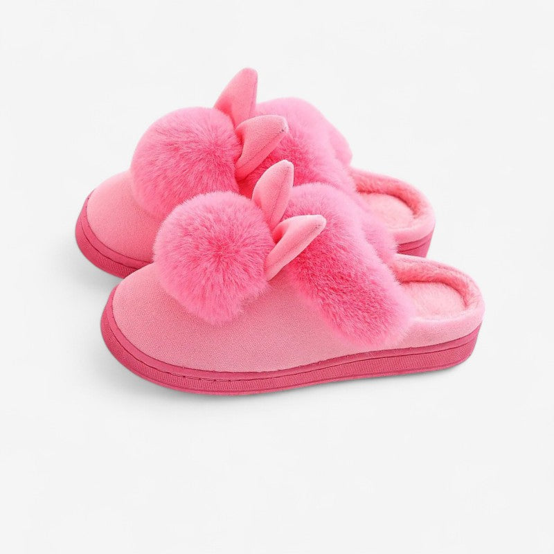 Amanda – Slip-On tøfler med rund tå og sklisikker såle