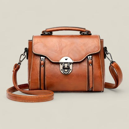 Variant image for Stella - Elegant Square Crossbody Veske med Flap Lås-1