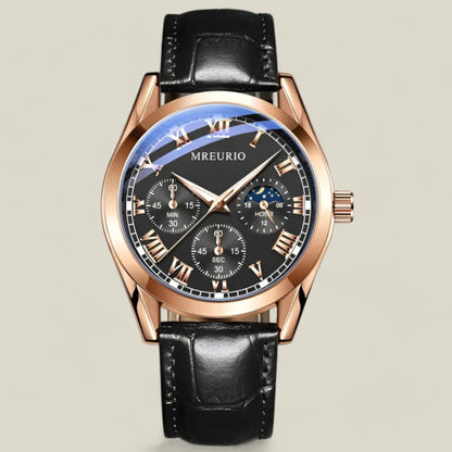 Aurelius – Elegant og stilig klokke med komfortabel reim