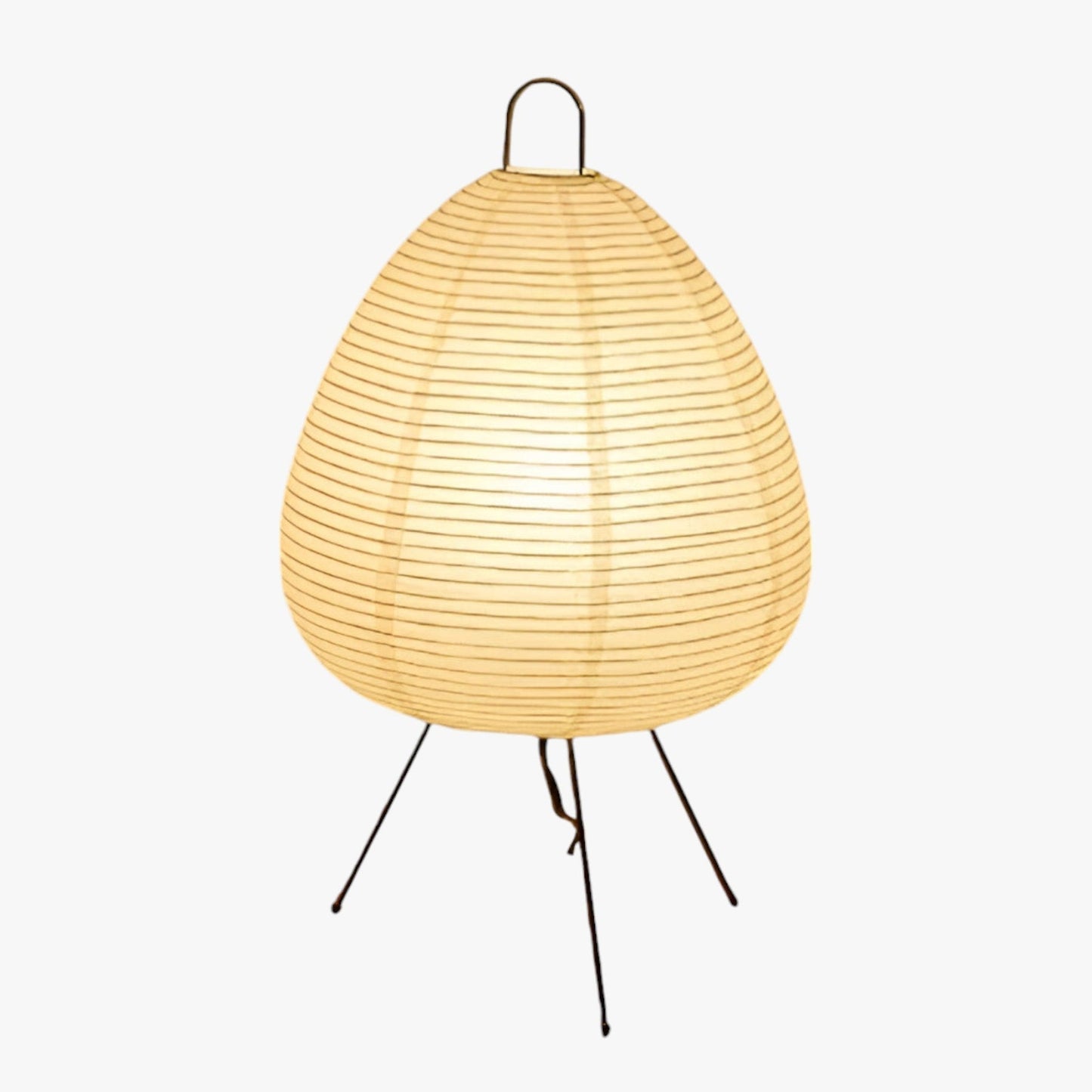 SageGlow - Rolig bordlampe med rispapirtekstur for rolige rom
