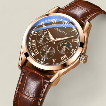 Aurelius – Elegant og stilig klokke med komfortabel reim