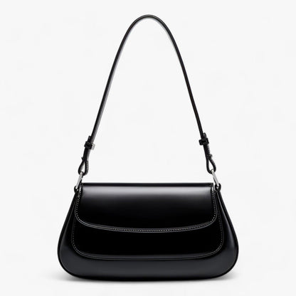 Amara - Luksuriøs skulderveske med glidelås og justerbar stropp