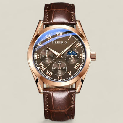 Aurelius – Elegant og stilig klokke med komfortabel reim