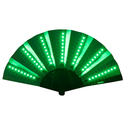 GlowFan - Sammenleggbart LED-viftelys for festivaler og fester