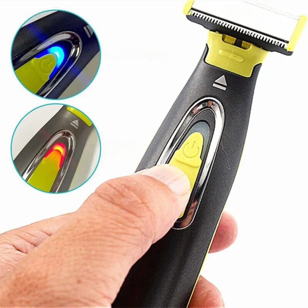 SmoothTrim - Bærbar elektrisk barbermaskin for hele kroppen med T-formet blad
