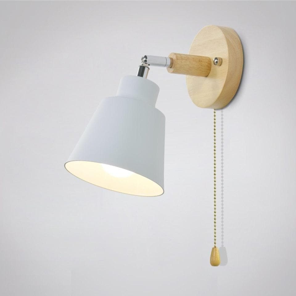 LumeFlex - Justerbar roterende vegglampe med trekkbryter