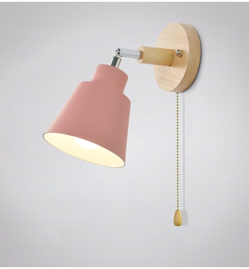 LumeFlex - Justerbar roterende vegglampe med trekkbryter