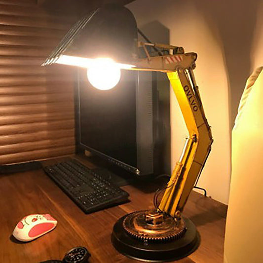 DiggerGlow - Gravemaskin LED-Bordlampe med Tilpassbar Lysretning