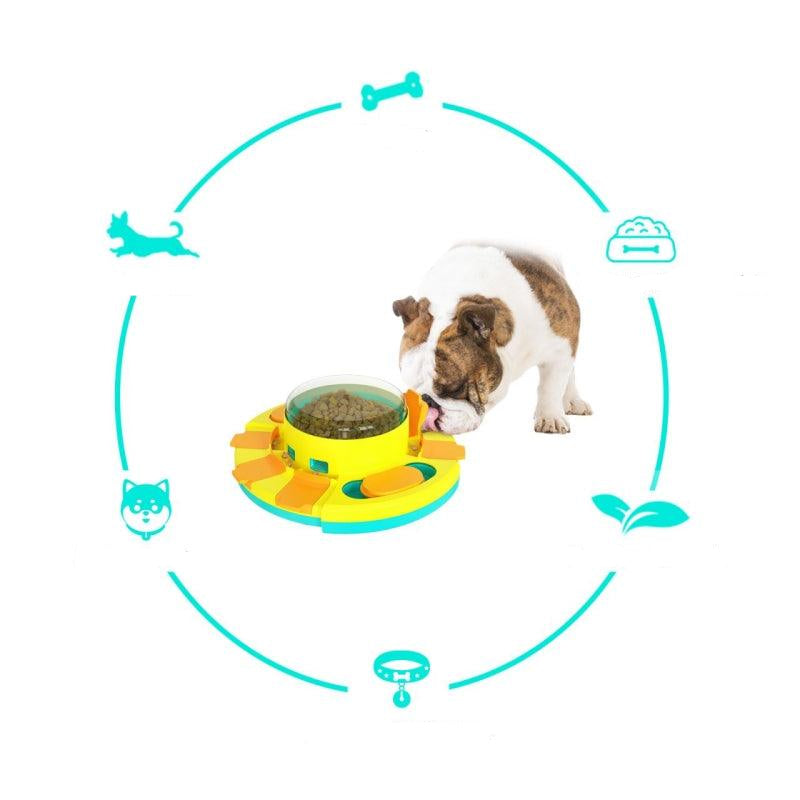 PuzzleToy - Langsomt spisende hundemater for kognitiv berikelse og moro