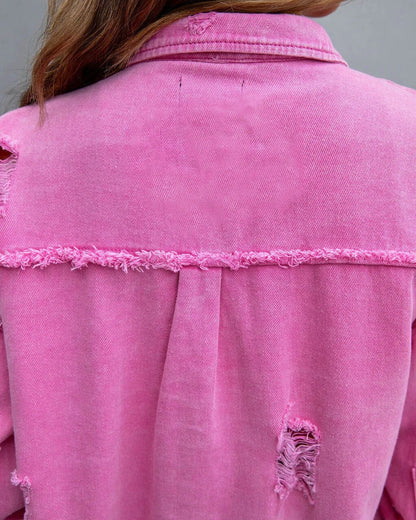 Emma - Klassisk Denimjakke For Moderne Stil