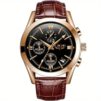 Ethan - militærinspirert klokke med luksuriøs design og kvartsnøyaktighet