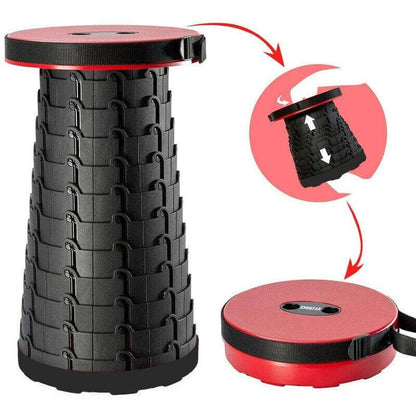 FlexiSeat – Utvidbar bærbar krakk med justerbar høyde