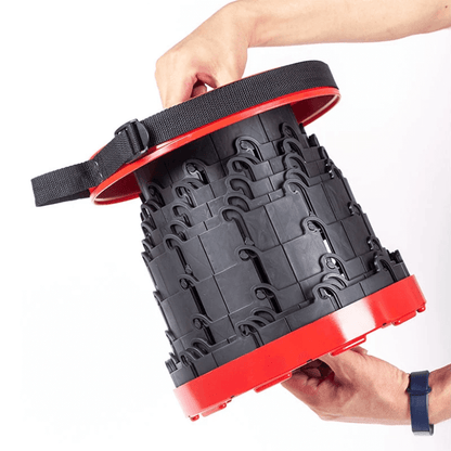 FlexiSeat – Utvidbar bærbar krakk med justerbar høyde