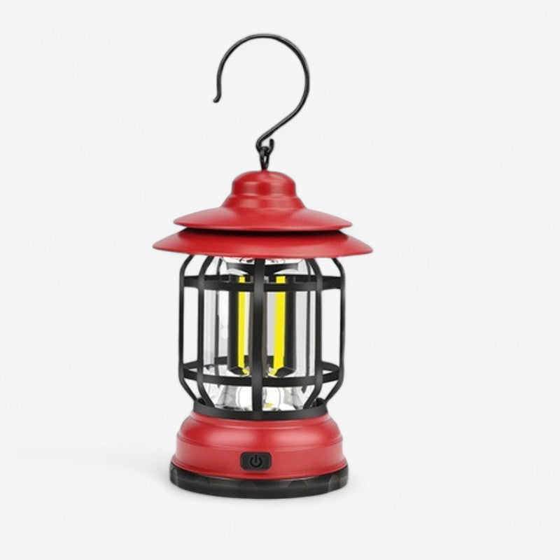 GlowEra – Retro LED lykt med bærbar USB lading