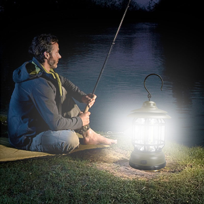 GlowEra – Retro LED lykt med bærbar USB lading