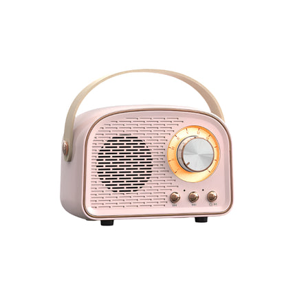 SoundEcho vintage Bluetooth-høyttaler med FM-radio og bass