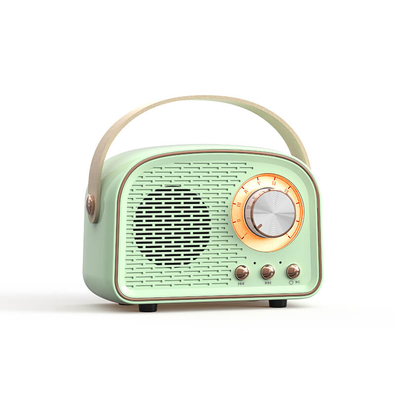 EchoVintage - Retro Bluetooth-Høyttaler med FM-Radiofunksjon