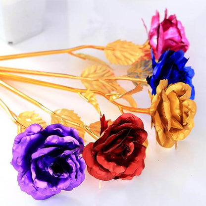 ForeverRose - 24K gullbelagt rose i elegant gaveeske for tidløs kjærlighet