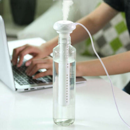 HydroMist – Bærbar Vannflaske Luftfukter med USB Strøm