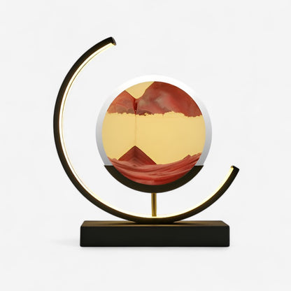 LumiFlow – LED Sandlampe med Beroligende Strøm og Stemningslys