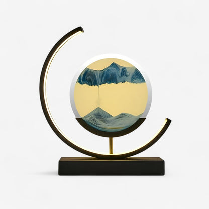 LumiFlow – LED Sandlampe med Beroligende Strøm og Stemningslys