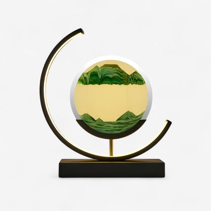 LumiFlow – LED Sandlampe med Beroligende Strøm og Stemningslys