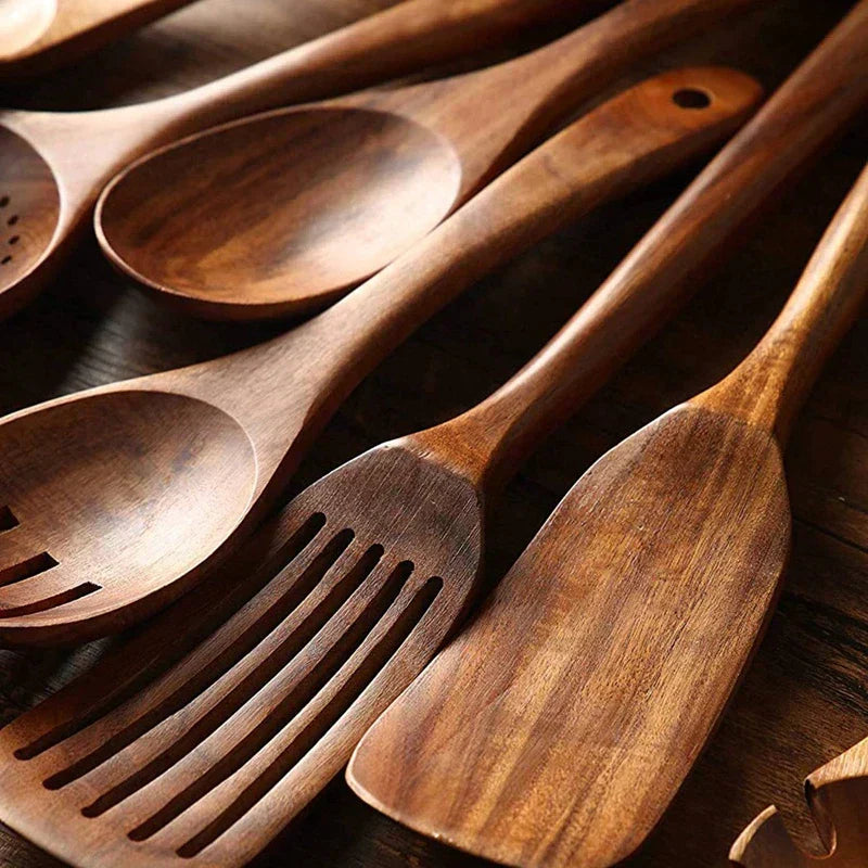 EcoMaster - Bestikksett med Naturlig eleganse og holdbarhet for kjøkkenet ditt