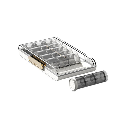 MediVault – Bærbar Ukentlig Pilleboks med Høy Kapasitet