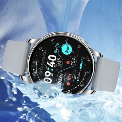 FitTrack - Smart Fitness Tracker Klokke med Bluetooth Samtaler