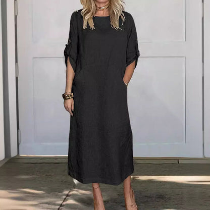 Karin - Løstsittende Kjole For Uanstrengt Stil