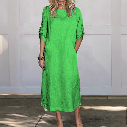 Karin - Løstsittende Kjole For Uanstrengt Stil